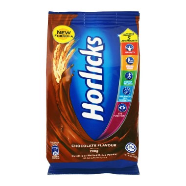 HORLICKS CHOCOLATE PCH 200G