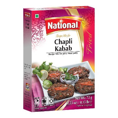 NATIONAL FOODS CHAPLI KABAB 72G