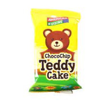 AMERICAN KUISINE CHOCOCHIP TEDDY CAKE 28G