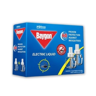 BAYGON MOSQUITO ELECTRIC LIQUID REFILL 60 NIGHTS