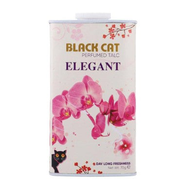 BLACK CAT PERFUMED TALC ELEGANT 70G