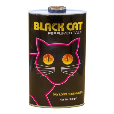 BLACK CAT PERFUMED TALC ORIGINAL 300G