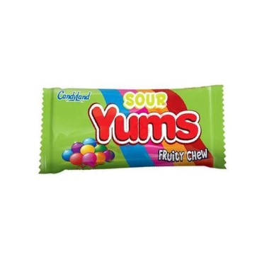 CANDYLAND YUMS BEANS SOUR