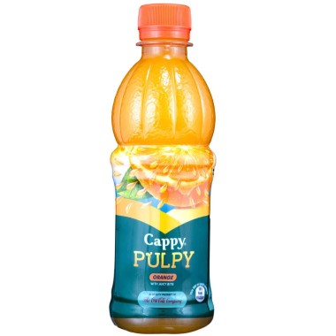 CAPPY PULPY ORANGE FRUIT DRINK BOTTLE 350ML