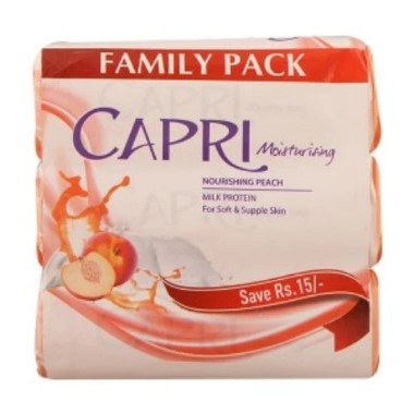 CAPRI NOURISHING PEACH SOAP 3X150G