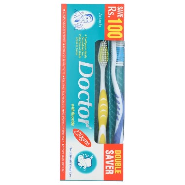 DOCTOR TOOTH BRUSH PROMO PACK 2s