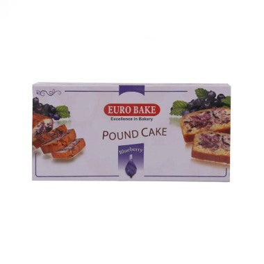 EURO BAKE POUND CAKE BLUEBERRY BOX 250G