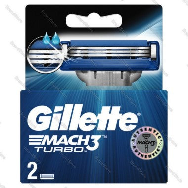 GILLETTE MACH3 SHAVING RAZOR 2 CARTS