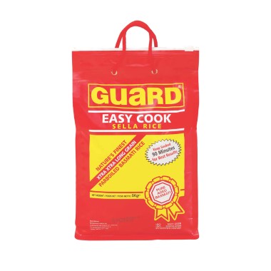 GUARD EASY COOK RICE BAG 5KG