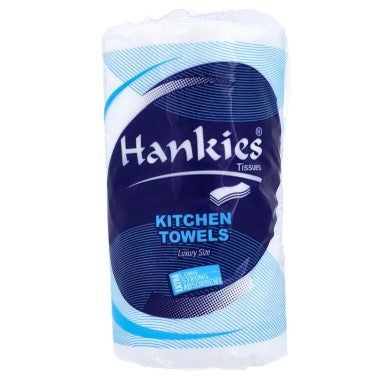 HANKIES SUPER PAPER TOWEL ROLL 1s