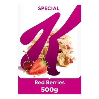 KELLOGGS SPECIAL RED BERRIES CEREAL 500G