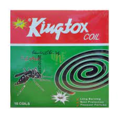 KINGTOX MOSQUITO GREEN COILS PACK 10s