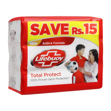 LIFEBUOY SOAP TOTAL PROTECT 3X130G