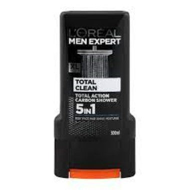 LOREAL MEN TOTAL CLEAN SHOWER GEL 300ML