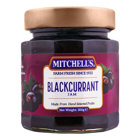 mitchells Blackcurrent Jam Jar 300g