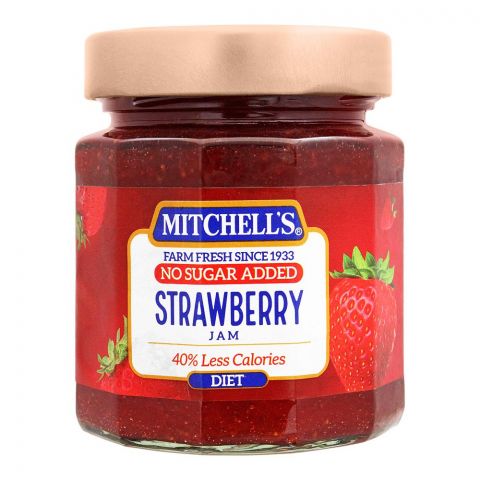 Mitchells Diet Strawberry Jam Jar 300g