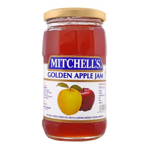 Mitchells Golden Apple Jam Jar 400g
