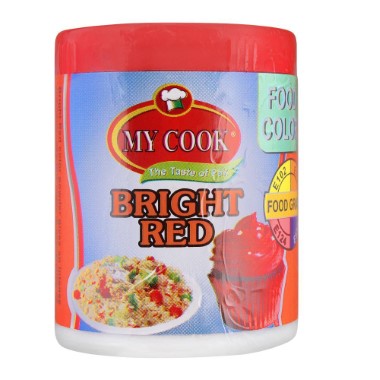 MY COOK BRIGHT RED FOOD COLOR 25G