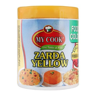 MY COOK ZARDA YELLOW FOOD COLOR 25G