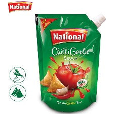 NATIONAL FOODS CHILLI GARLIC SAUCE PCH 225G