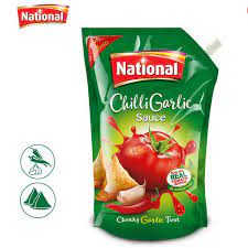 NATIONAL FOODS CHILLI GARLIC SAUCE PCH 800G