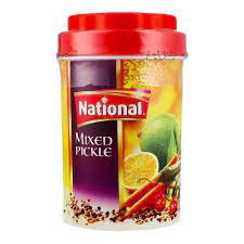 NATIONAL FOODS MIXED PICKLE JAR 1KG