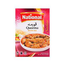 NATIONAL FOODS QUORMA MASALA 43G