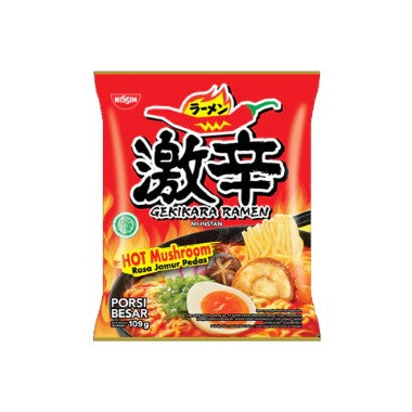 NISSIN NOODLES HOT SPICY 109G