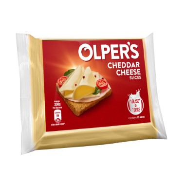OLPERS CHEDDAR CHEESE SLICE 200G