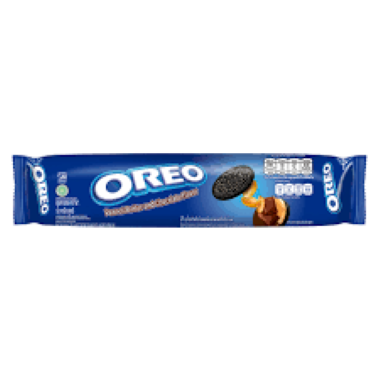 OREO PEANUT BUTTER & CHCOOLATE BISCUITS 119.6G