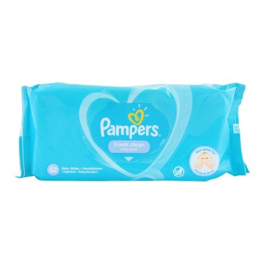 PAMPERS FRESH CLEAN WIPES 52S
