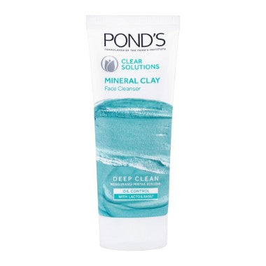 PONDS CLEAR SOLUTION MINERAL CLAY FACE CLEANSER 90G   