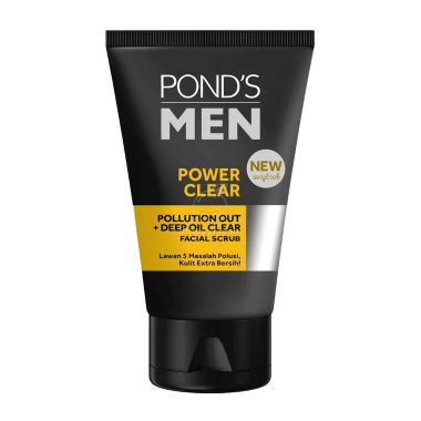 PONDS MEN FACE WASH POWER CLEAR TUBE 100G