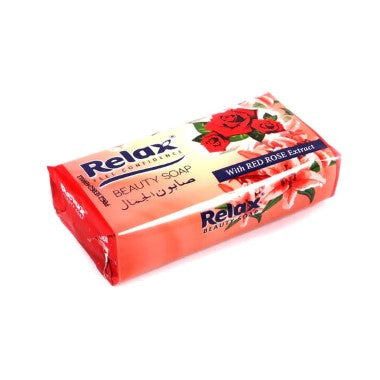 RELAX BEAUTY SOAP RED ROSE 130G