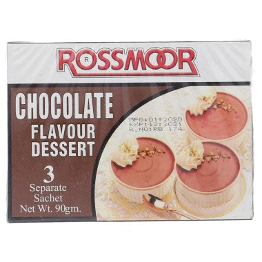 ROSSMOOR CHOCOLATE FLAVOUR DESSERT 90G