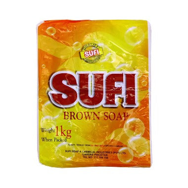 SUFI BROWN WASHING SOAP PACK 1KG