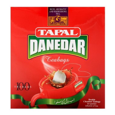 TAPAL DANEDAR TEA BAGS 100s 200G