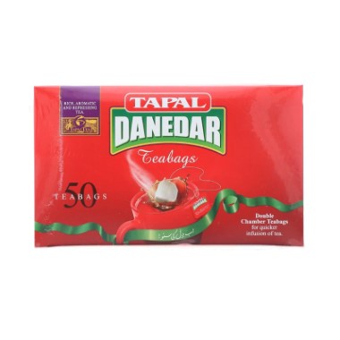 TAPAL DANEDAR TEA BAGS 50s, 100G