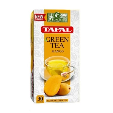 TAPAL GREEN TEA MANGO BOX 30s, 45G