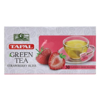 TAPAL GREEN TEA STRAWBERRY BLISS BOX 30s, 45G