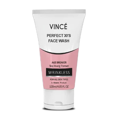 VINCE PERFECT 30 FACE WASH WRINKLESS TUBE 120ML