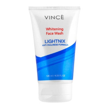 VINCE WHITENING FACE WASH LIGHTNIX TUBE 120ML