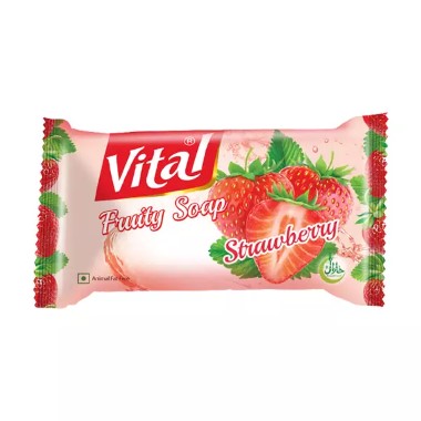 VITAL STRAWBERRY FRUITY SOAP 60G