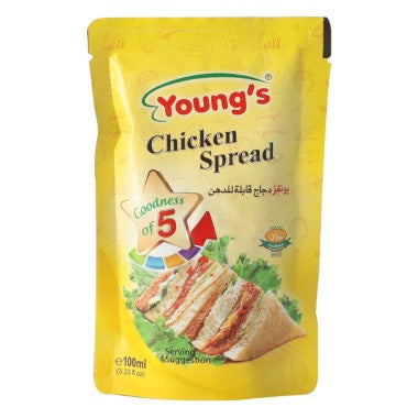 YOUNGS CHICKEN SPREAD PCH 100ML
