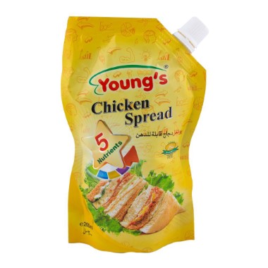 YOUNGS CHICKEN SPREAD PCH 200ML