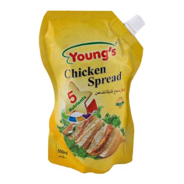 YOUNGS CHICKEN SPREAD PCH 500ML