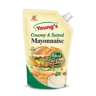 YOUNGS CREAMY MAYONNAISE PCH 1LTR