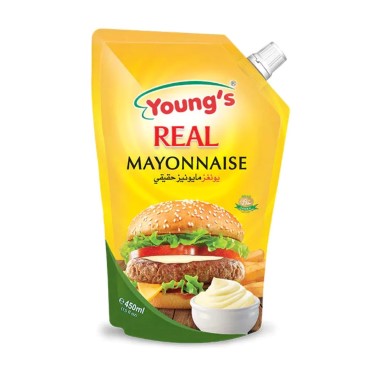 YOUNGS REAL MAYONNAISE PCH 200ML